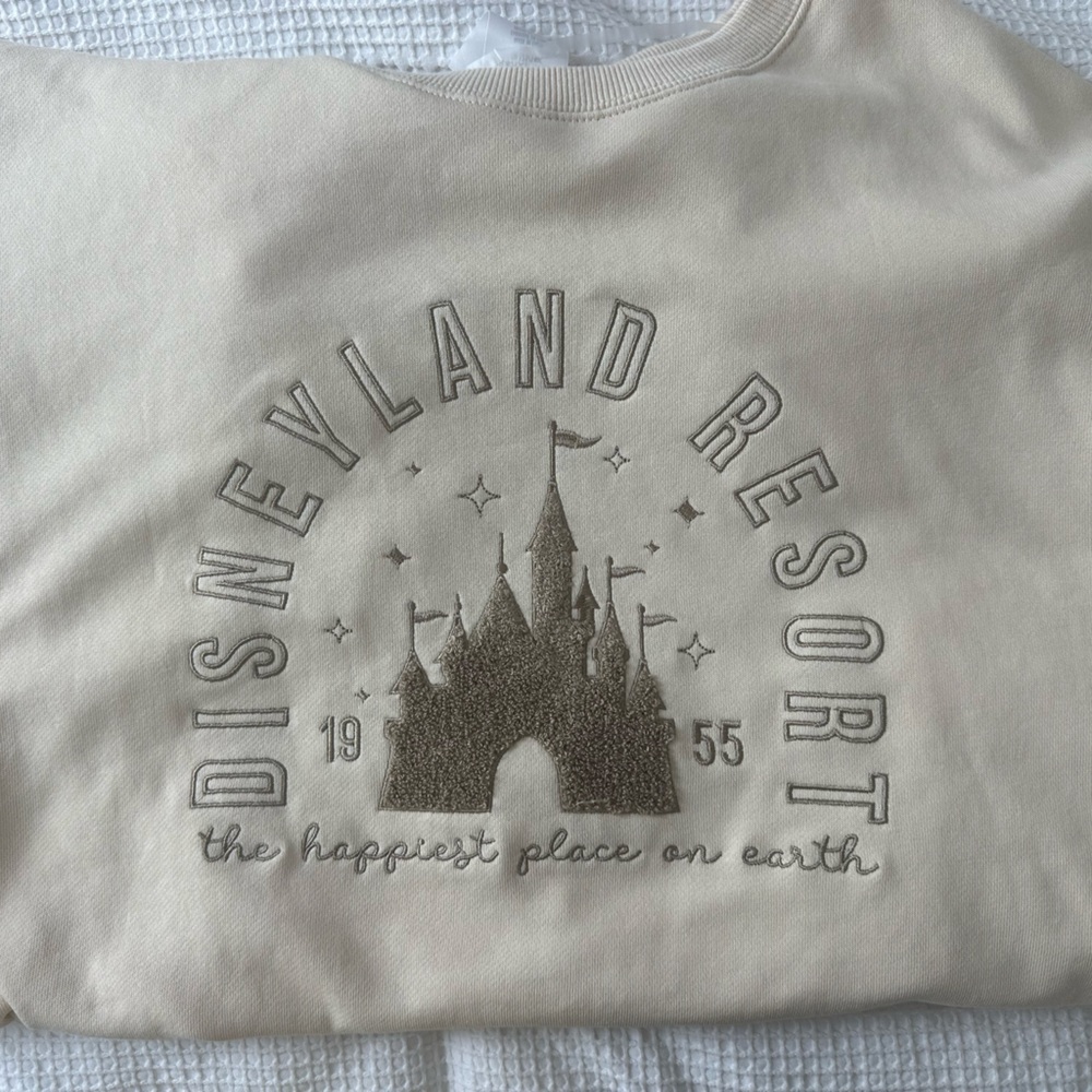 Disneyland Resort Cream Sweatshirt